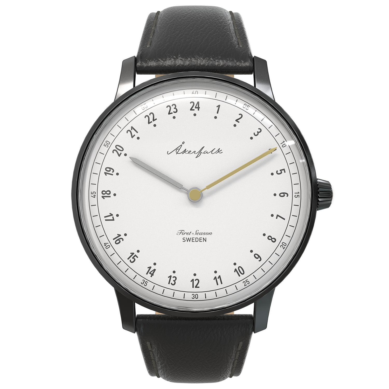 【First Season】Black Leather Strap / レザー ストラップ・ブラック