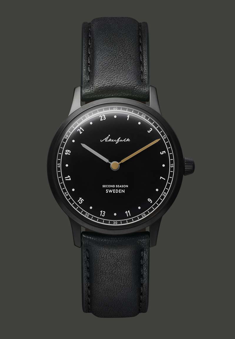 【Second Season】Black Leather Strap / ブラック レザー ストラップ