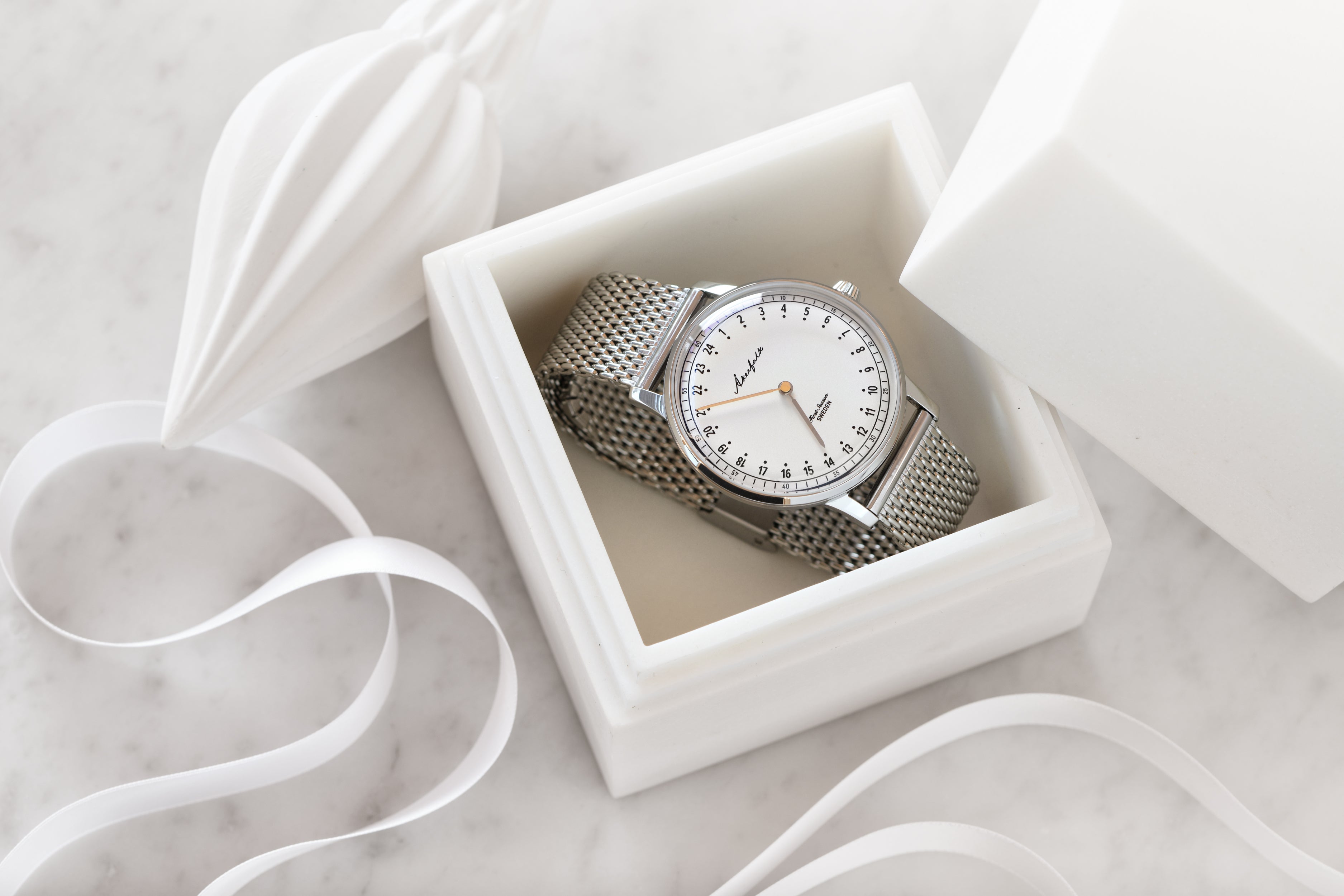 【Second Season】Metal Mesh・Silver Strap / メタルメッシュ・シルバー ストラップ