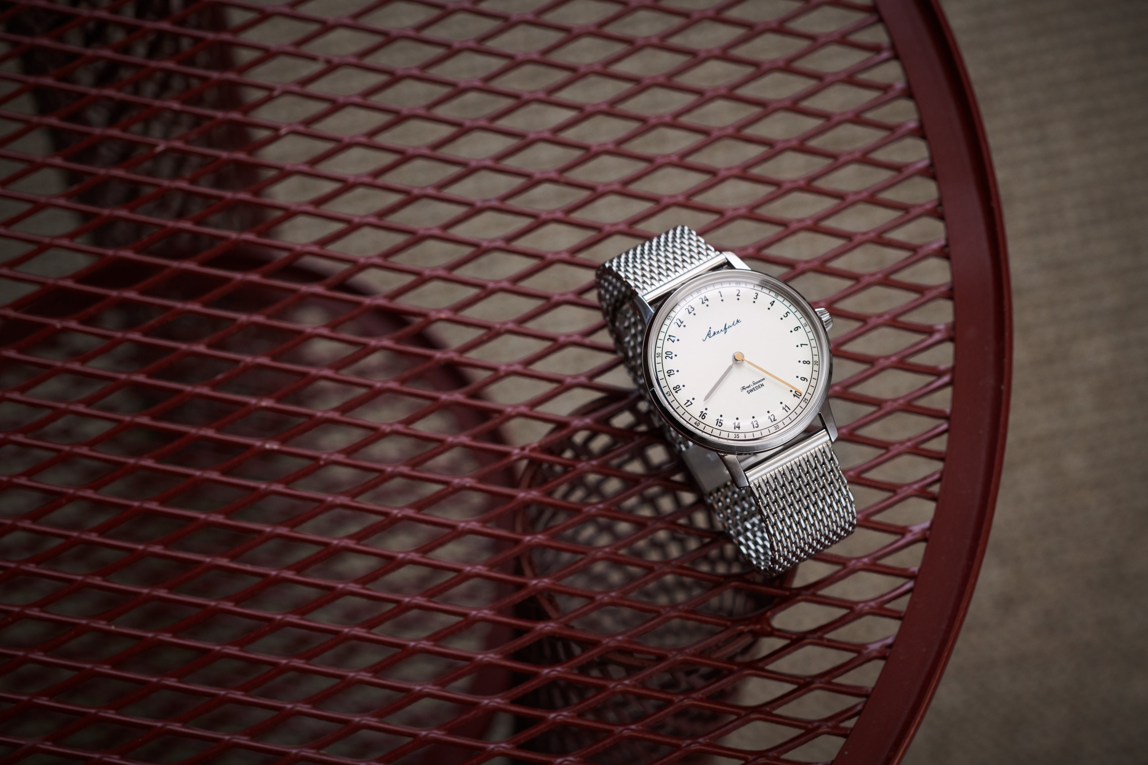 【Second Season】Metal Mesh・Silver Strap / メタルメッシュ・シルバー ストラップ