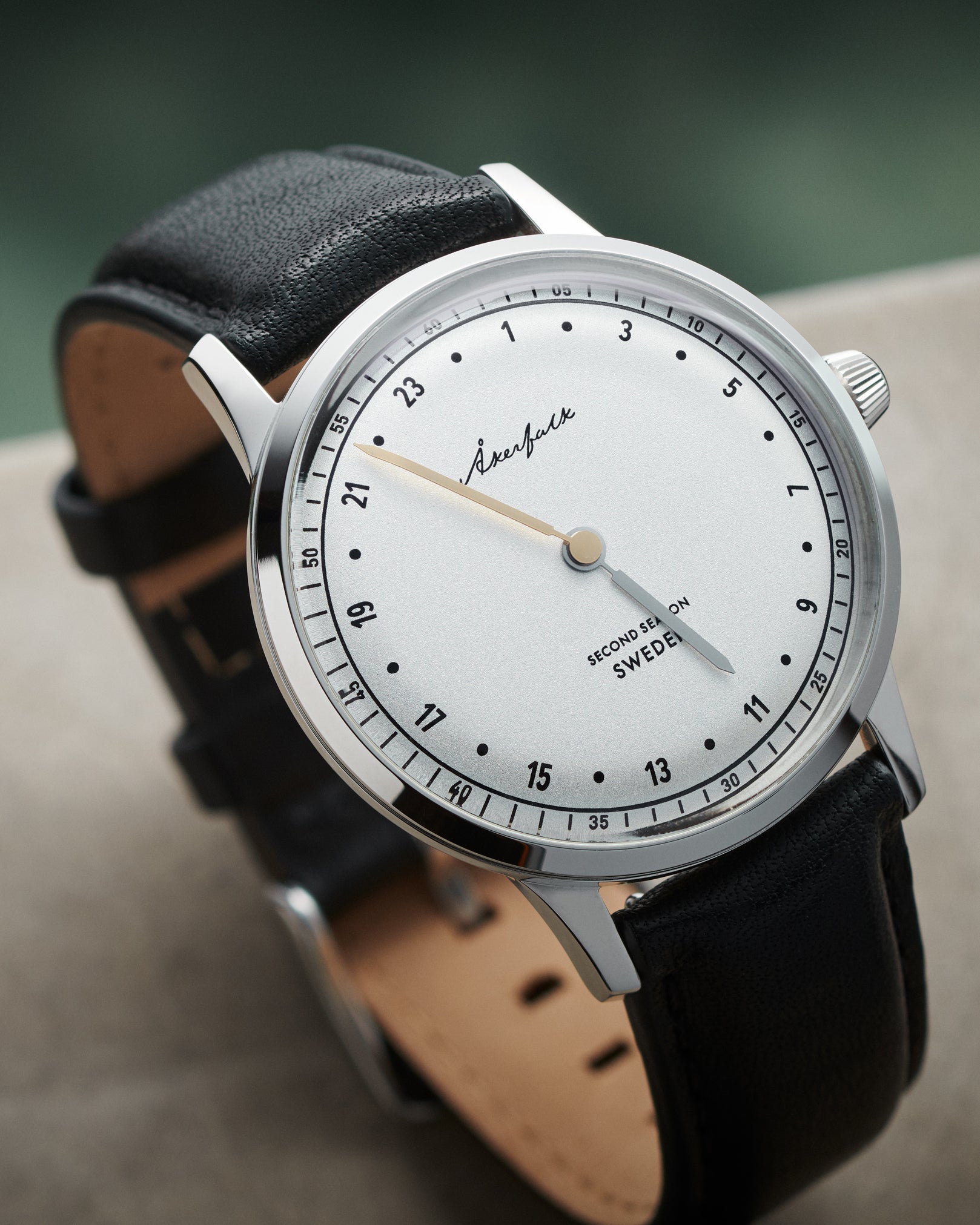 【Second Season】Black Leather Strap / ブラック レザー ストラップ