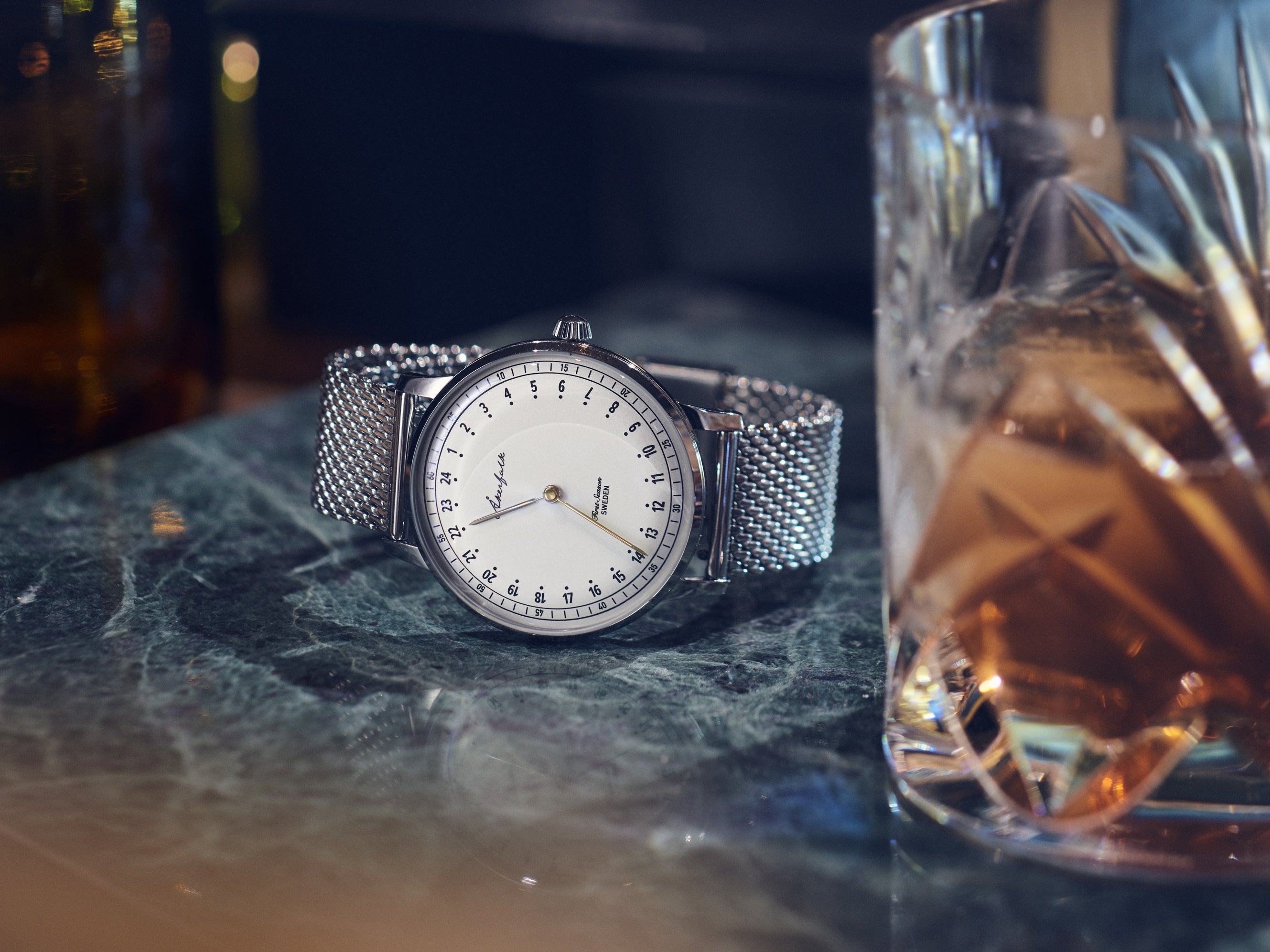 【Second Season】Metal Mesh・Silver Strap / メタルメッシュ・シルバー ストラップ