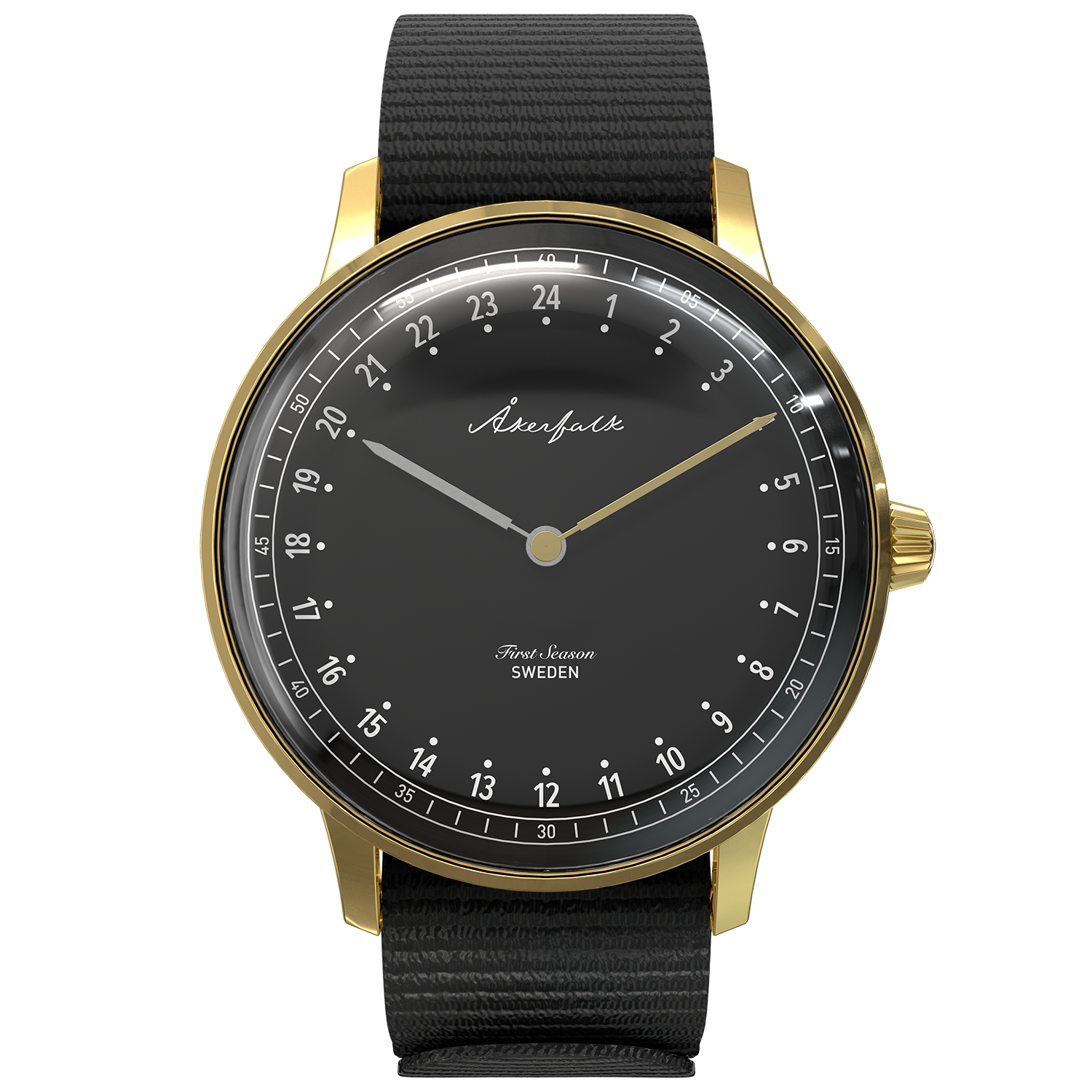 【First Season】Black NATO Strap / NATO ストラップ・ブラック