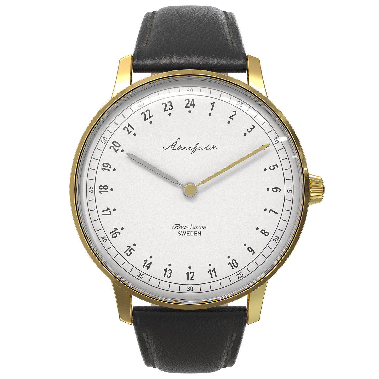 【First Season】Black Leather Strap /  レザー ストラップ・ブラック