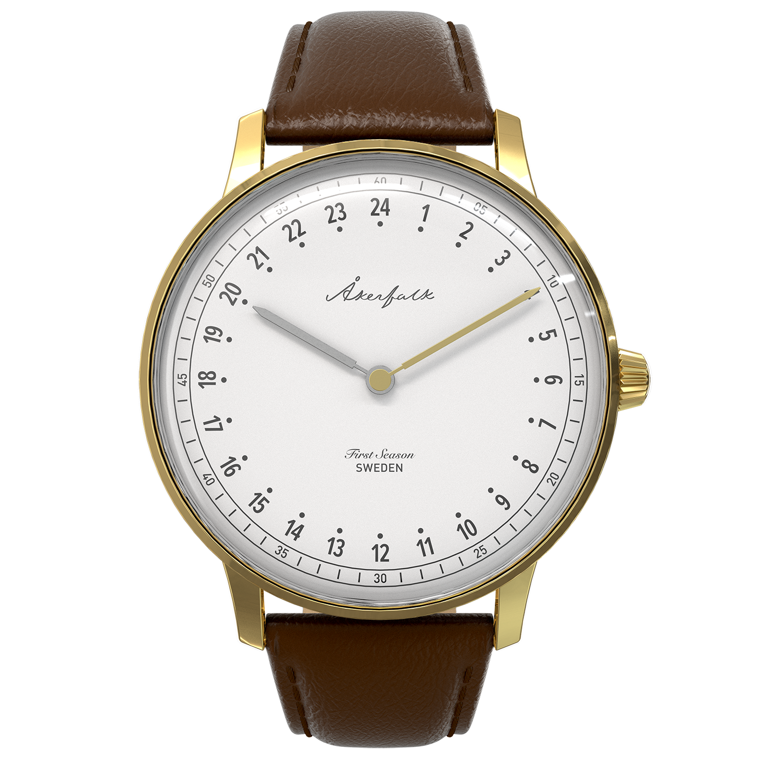 【First Season】Brown Leather Strap / レザー ストラップ・ブラウン