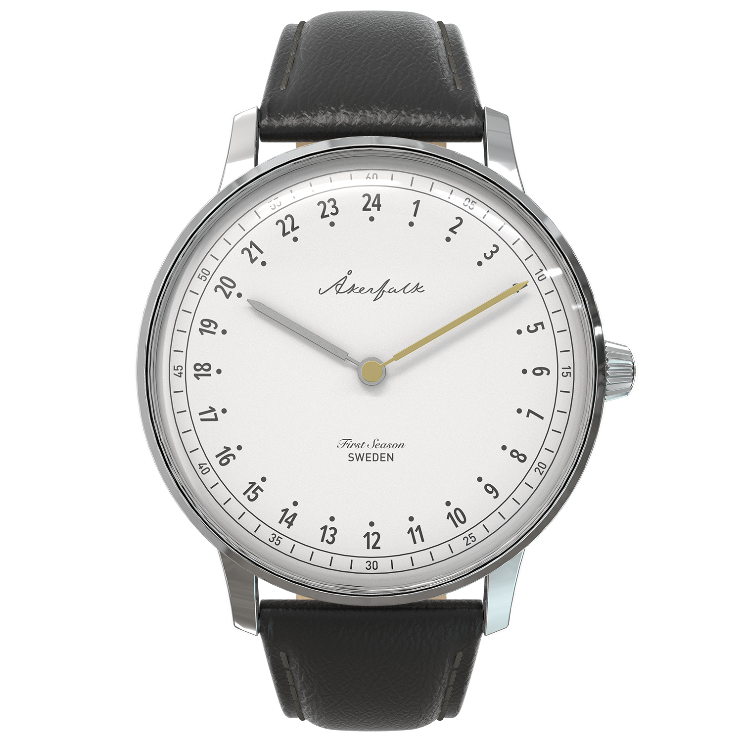 【First Season】Black Leather Strap /  レザー ストラップ・ブラック