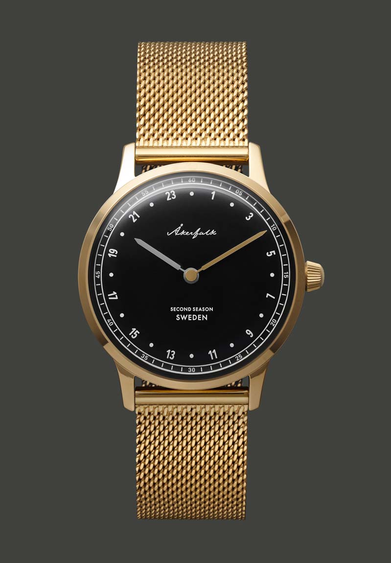 【Second Season】 Gold×Black・ Gold Mesh / ゴールド×ブラック・ゴールド メタルメッシュ ストラップ